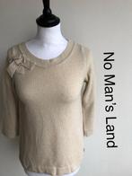 No Man's Land Trui Alpaca/Merinowol (mt: 34) 5,4/2319, Kleding | Dames, Truien en Vesten, Beige, Maat 34 (XS) of kleiner, Ophalen of Verzenden