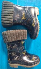 Regenlaarzen met dino's en warme uitneembare sokken maat 23, Ophalen of Verzenden, Intratuin, Jongen, Laarzen