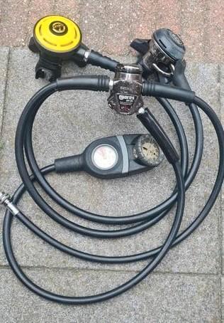 Mares MR22 Abyss Titanium, Watersport en Boten, Duiken, Gebruikt, Overige typen, Ophalen of Verzenden