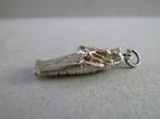 Oude bedel zilver Sarcofaag Toetanchamon Egypte Farao, Verzenden, Zilver, Hanger