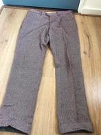 Suitsupply larusmiani tweed broek bruinrood soho 54, Kleding | Heren, Broeken en Pantalons, Maat 52/54 (L), Ophalen of Verzenden