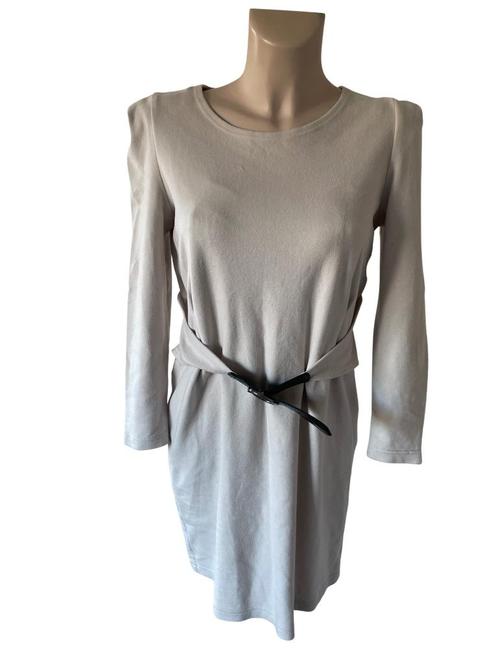 Caroline Biss jurk M, Kleding | Dames, Jurken, Zo goed als nieuw, Maat 38/40 (M), Beige, Ophalen of Verzenden