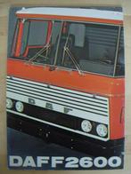 DAF F 2600 Brochure 1972 F2600, Ophalen, Zo goed als nieuw, Overige merken, DAF