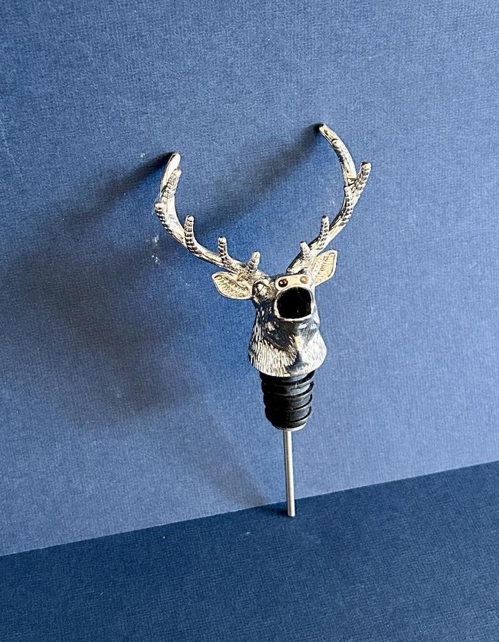 Wijnschenker / flessentuit rendier / hert met gewei, Huis en Inrichting, Keuken | Keukenbenodigdheden, Ophalen of Verzenden