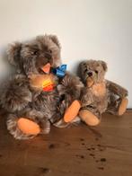 Mooi antiek beertje stro gevuld, Ophalen of Verzenden, Gebruikt, Stoffen beer, Overige merken