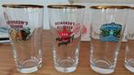 Zes Heineken bierglazen - Nostalgisch, Verzamelen, Biermerken, Ophalen of Verzenden, Zo goed als nieuw, Heineken