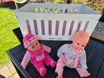 Poppenbedje bandits and angels inclusief 2 poppen, Kinderen en Baby's, Speelgoed | Poppen, Ophalen, Gebruikt, Babypop