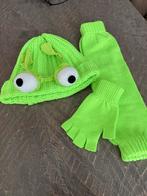 Fluor Groene Carnaval Set - Kikkerogen, Kleding | Dames, Hoeden en Petten, Ophalen of Verzenden, Nieuw, One size fits all, Hoed