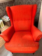 STRANDMON  Oorfauteuil, IKEA, Ophalen, Gebruikt, 75 tot 100 cm, Oranje