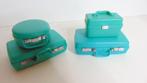 Blauwe Daisy Koffers, Verzamelen, Poppen, Verzenden, Gebruikt, Accessoires