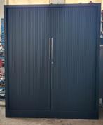 3 zwarte Ronis roldeurkast archiefkast 146 x 121 x 45, Huis en Inrichting, Ophalen, 100 tot 150 cm, 100 tot 150 cm, Zo goed als nieuw