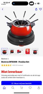 Bestron elektrische fondueset rood NIEUW, Ophalen of Verzenden, Nieuw