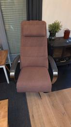 Relaxstoel rood, Huis en Inrichting, Fauteuils, Ophalen, Zo goed als nieuw, Stof, Deluxe