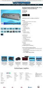 Rockford Fosgate POWER 1500BD+800.4 versterker set incl link, Gebruikt, Audio Design, Am Breilingsweg 3, 76709 Kronau, Duitsland