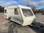 Beijerland model Quartz type 495 met voortent, Caravans en Kamperen, Vast bed, 75 kg, Bedrijf, Treinzit