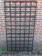 trellis- tuinscherm- zwart, Ophalen, 100 tot 150 cm, Zo goed als nieuw, 150 tot 200 cm
