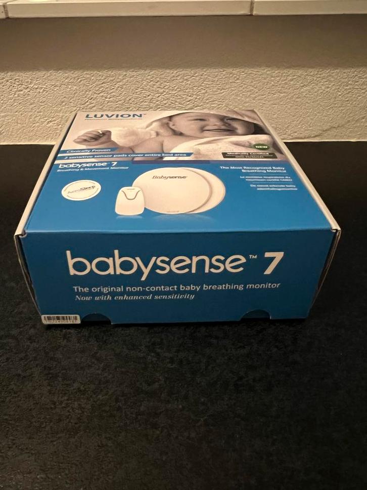 Babysense 7 Ademhalingsmonitor - Luvion, Kinderen en Baby's, Babyfoons, Zo goed als nieuw, 250 meter of meer, Digitaal, Ophalen of Verzenden
