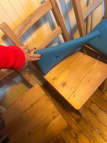 Ikea IVAR eettafel stoelen eetkamer stoel vier stuks - afbeelding 3