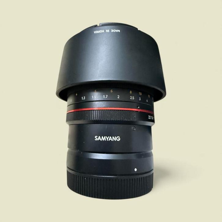 Samyang MF 85mm F1.4 RF - Nieuwstaat!, Audio, Tv en Foto, Fotografie | Lenzen en Objectieven, Zo goed als nieuw, Overige typen