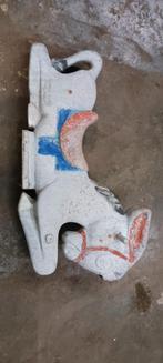 Antiek paard kermis carrousel wipkip jaren 30 saddle mates, Antiek en Kunst, Antiek | Speelgoed, Ophalen