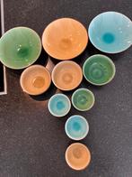 Nostalgisch Schalenset (geglazuurd/ chinees), Ophalen of Verzenden, Overige stijlen, Schaal of Schalen