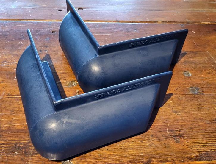 Majoni blauw recht en hoek – 2 stuks, Watersport en Boten, Accessoires en Onderhoud, Nieuw, Onderhoud en Reparatie, Ophalen of Verzenden