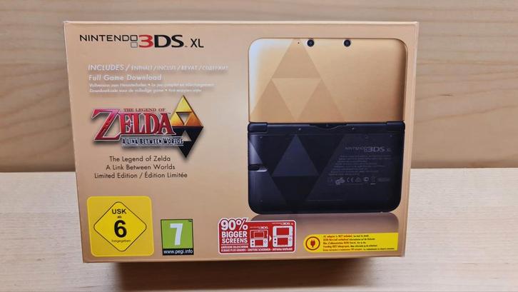 Nieuwe 3DS XL Zelda Limited Edition, Spelcomputers en Games, Spelcomputers | Nintendo 2DS en 3DS, Nieuw, 3DS XL, Ophalen of Verzenden