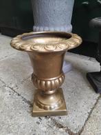 TUINVAAS 30CM HOOG GOUDKLEUR/VOETMAAT 14,5 X 14CM, Tuin en Terras, Ophalen, Zo goed als nieuw