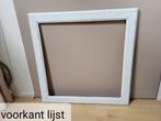 Vierkante houten lijst, Ophalen, Gebruikt, 50 tot 75 cm, 50 tot 75 cm