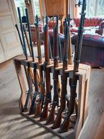 Geweer rek voor 7 geweren 45 graden, Ophalen of Verzenden, Nederland