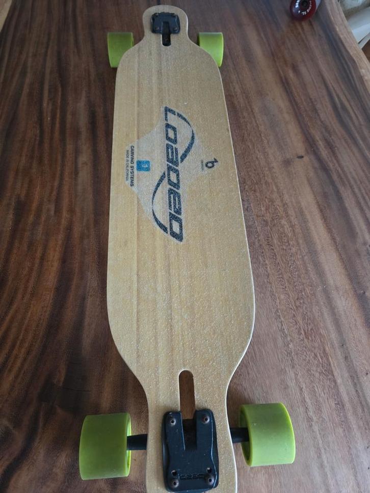Loaded Dervish Longboard – 107 cm – met BigZig wielen, Sport en Fitness, Skateboarden, Zo goed als nieuw, Longboard, Ophalen