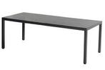 HARTMAN LIVORNO TAFEL ANTRACIET KERAMIEK 220x90, Tuin en Terras, Tuintafels, Ophalen, Nieuw, Rechthoekig, Aluminium