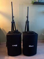 Audiophony Atom 15A 15” 400W actieve speakers – complete set, Audio, Tv en Foto, Luidsprekers, Gebruikt, 120 watt of meer, Front, Rear of Stereo speakers