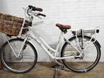 Witte Gazelle Elektrische Fiets met Mand, Fietsen en Brommers, Elektrische fietsen, Gebruikt, Ophalen of Verzenden, 51 tot 55 cm