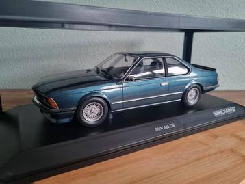 Minichamps BMW 635 CSI Patrol blue 1:18 beschikbaar voor biedingen