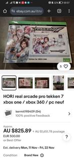 Hori Tekken 7 arcade limited edition, 1 speler, Ophalen of Verzenden, Nieuw