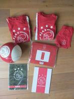 Ajax Set: pyjama, boxer maat 164, voetbal, opbergzak,schrift, Jongen of Meisje, Ophalen of Verzenden, Zo goed als nieuw, Nacht- of Onderkleding