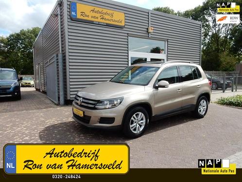 Volkswagen Tiguan 1.4 TSI *PANODAK*NAVI*TREKHAAK*, Auto's, Volkswagen, Te koop, Tiguan, ABS, Airbags, Airconditioning, Alarm, Bluetooth