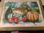 Gelimiteerde art print Annemarie de Groot 245/250 zeefdruk, Antiek en Kunst, Ophalen
