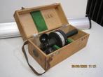 oude anemometer windmeter in houten kist (344), Ophalen of Verzenden