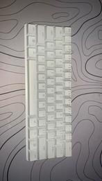 Toetsenbord wit 60%, Computers en Software, Toetsenborden, Ophalen, Zo goed als nieuw