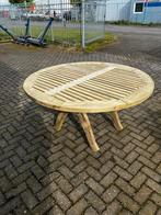 Zeer robuuste ronde tuintafels., Tuin en Terras, Tuintafels, Nieuw, Rond, Ophalen of Verzenden, Hout