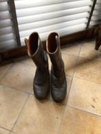 Leren rijlaarzen, Ophalen, Gebruikt