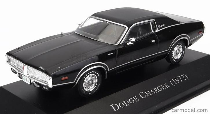 28577: Dodge Charger - 1972 - Atlas 1:43, Hobby en Vrije tijd, Modelauto's | 1:43, Nieuw, Auto, Overige merken, Ophalen of Verzenden