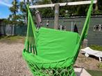 Hangmat stoel groen, Tuin en Terras, Hangmatten, Ophalen of Verzenden, Zo goed als nieuw