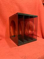 vintage space age lp rek –plexiglas height & guille,4 vakken, Huis en Inrichting, B, Ophalen of Verzenden, C, Cd's