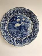 Delfts Wandbord Boch Freres La Louviere Belgium, Antiek en Kunst, Ophalen of Verzenden