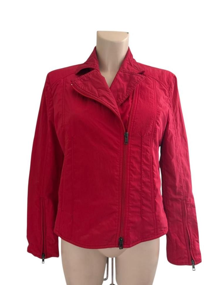 Marc Cain jack M, Kleding | Dames, Truien en Vesten, Zo goed als nieuw, Maat 38/40 (M), Rood, Ophalen of Verzenden