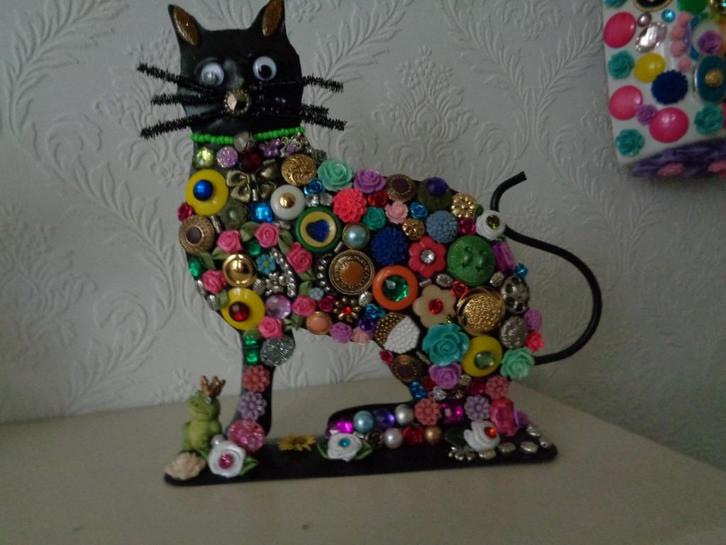 Poezenbeeldje Nr PBY 1, Verzamelen, Beelden en Beeldjes, Nieuw, Dier, Ophalen