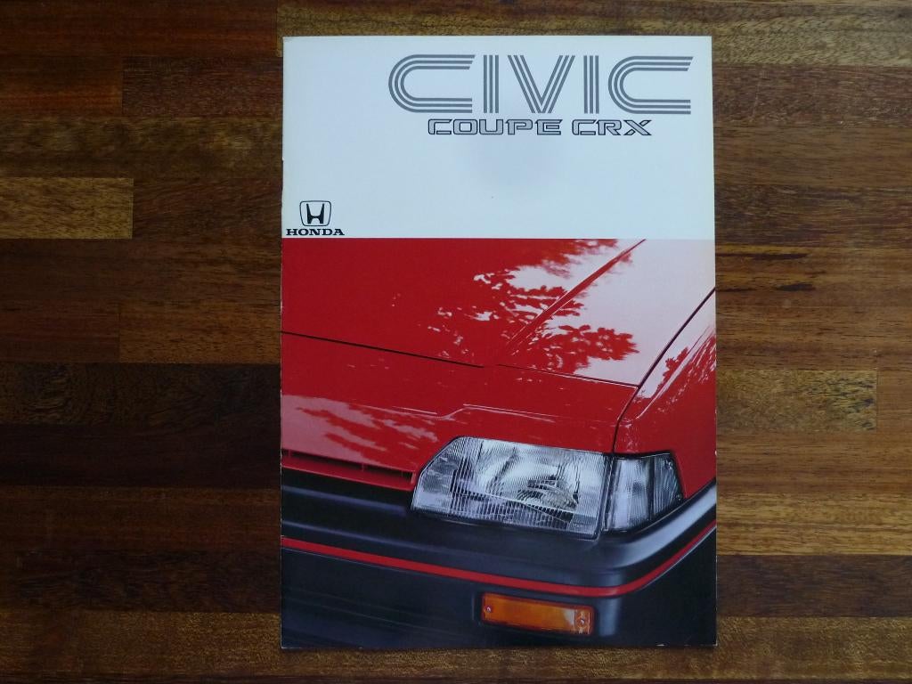 Honda Civic Coupé CRX (1984, Engels), Ophalen of Verzenden, Nieuw, Honda